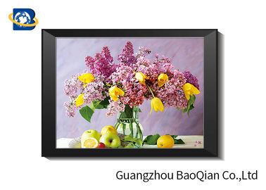 Eco - friendly Flowers 3D Lenticular Pictures For Home Decoration A3 A4 Size